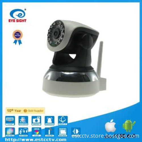 Indoor PTZ IP Camera Wifi, 720P Mega Webcam UPNP